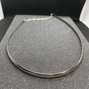 Stainless Steel 21” Necklace marked 9SQ